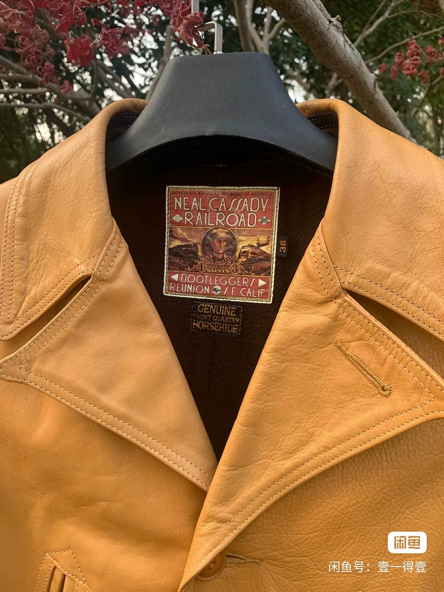 Freewheelers Leather Jacket in Brown