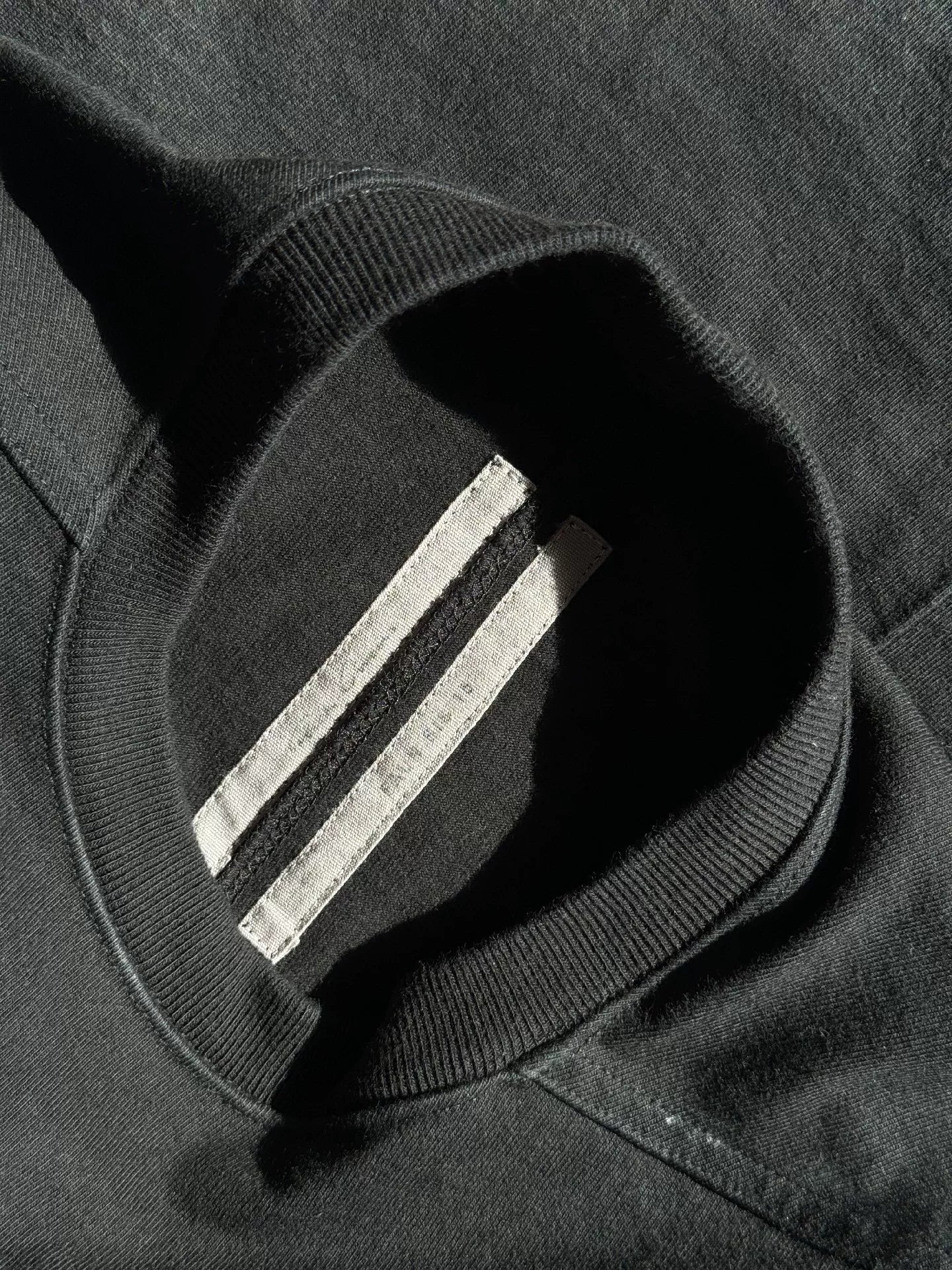 Rick Owens Men's Long Crew Neck T-shirt