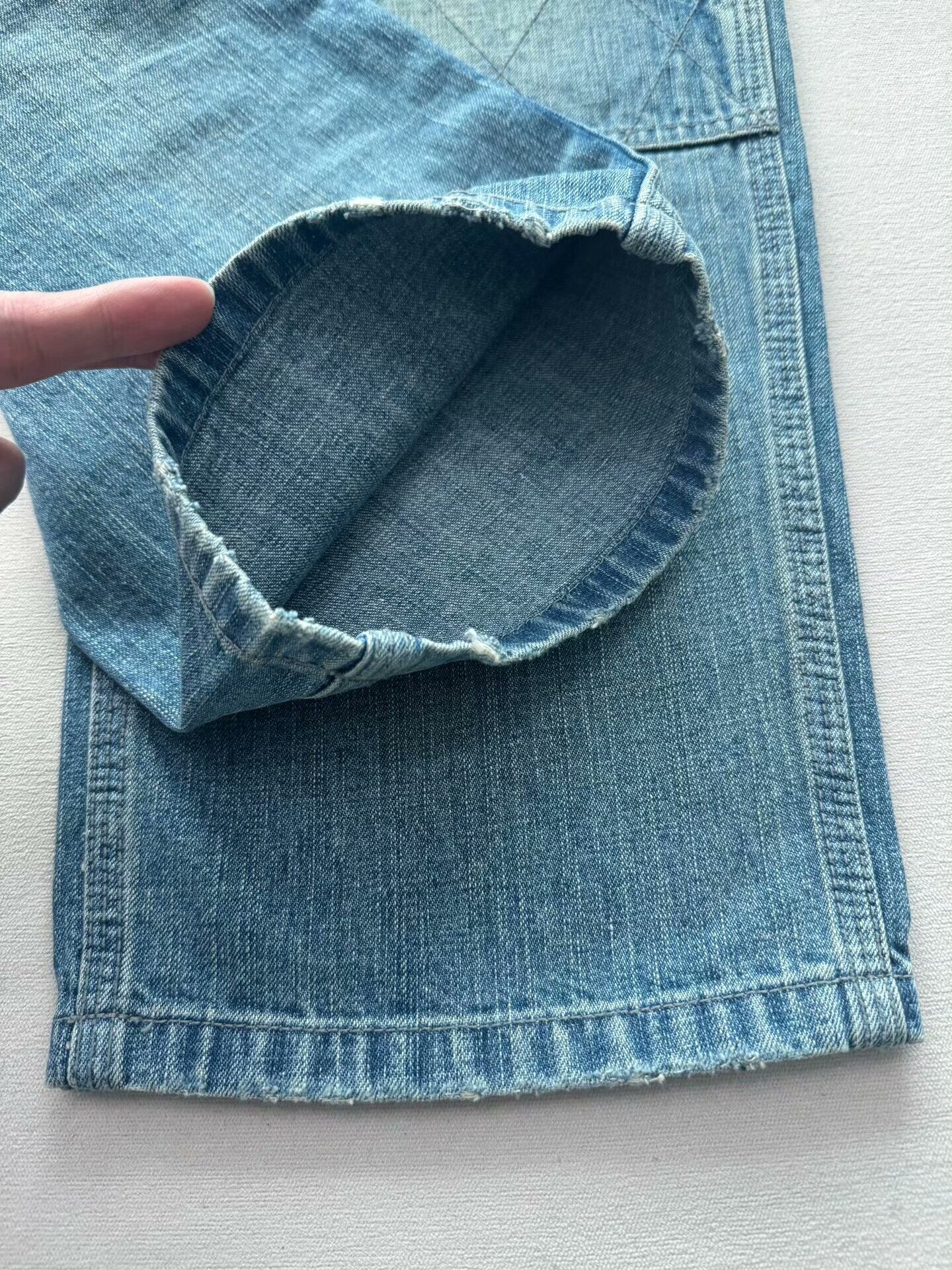 madness double knee denim work pants