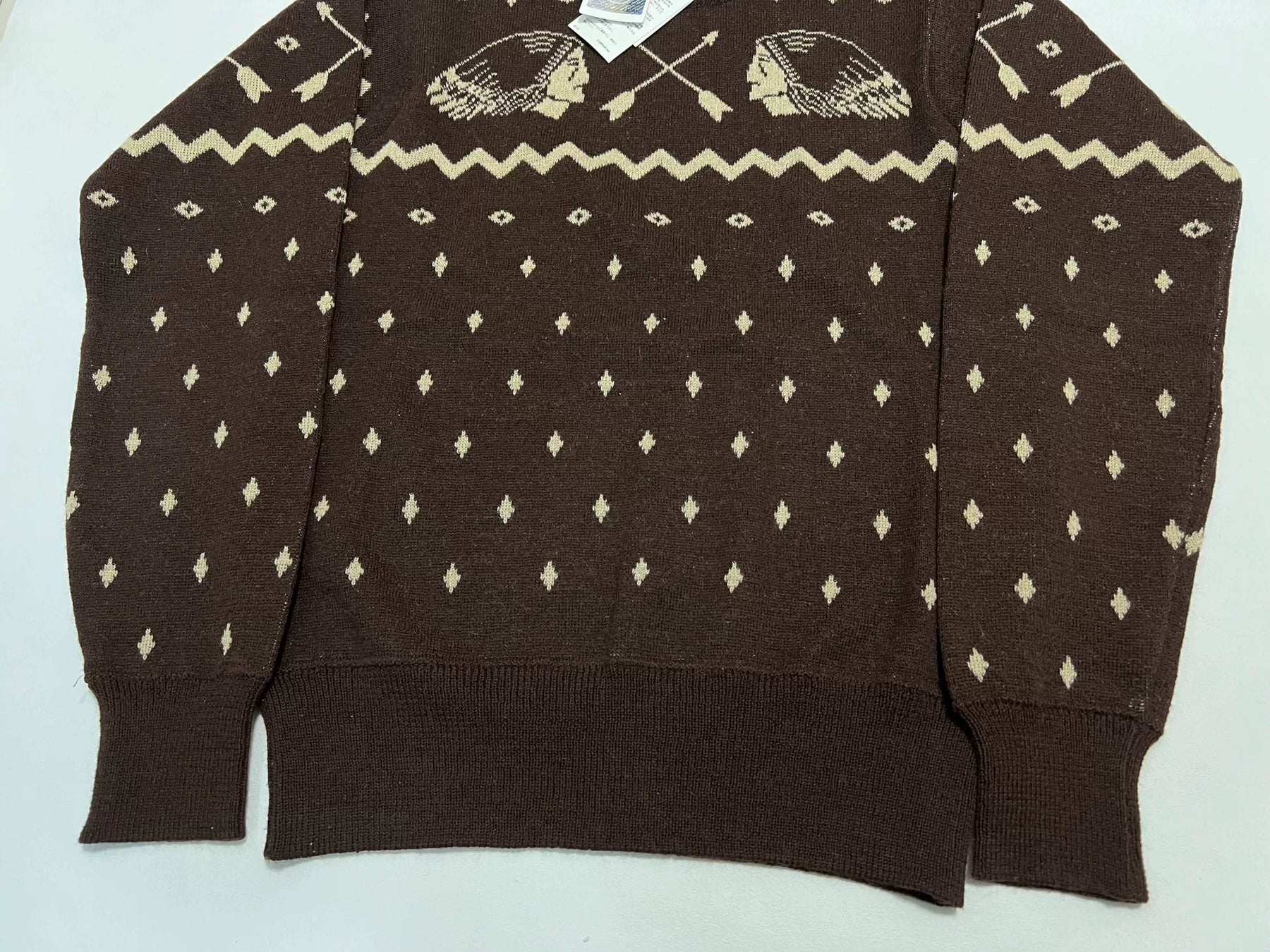 visvim 17AW VNTG Native Jacquard Knit