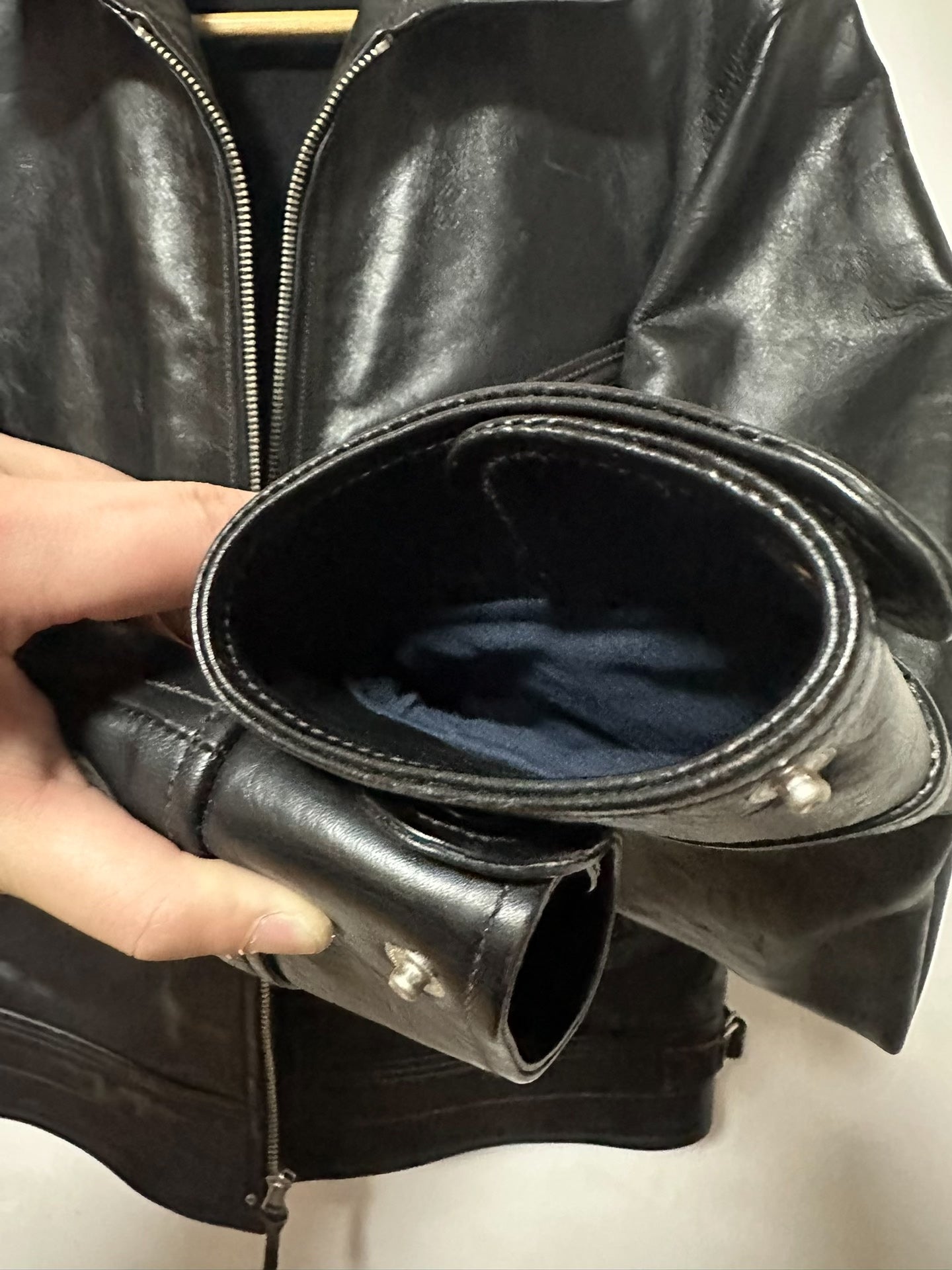 Freewheelers Mulholland 21 Black Horsehide Jacket