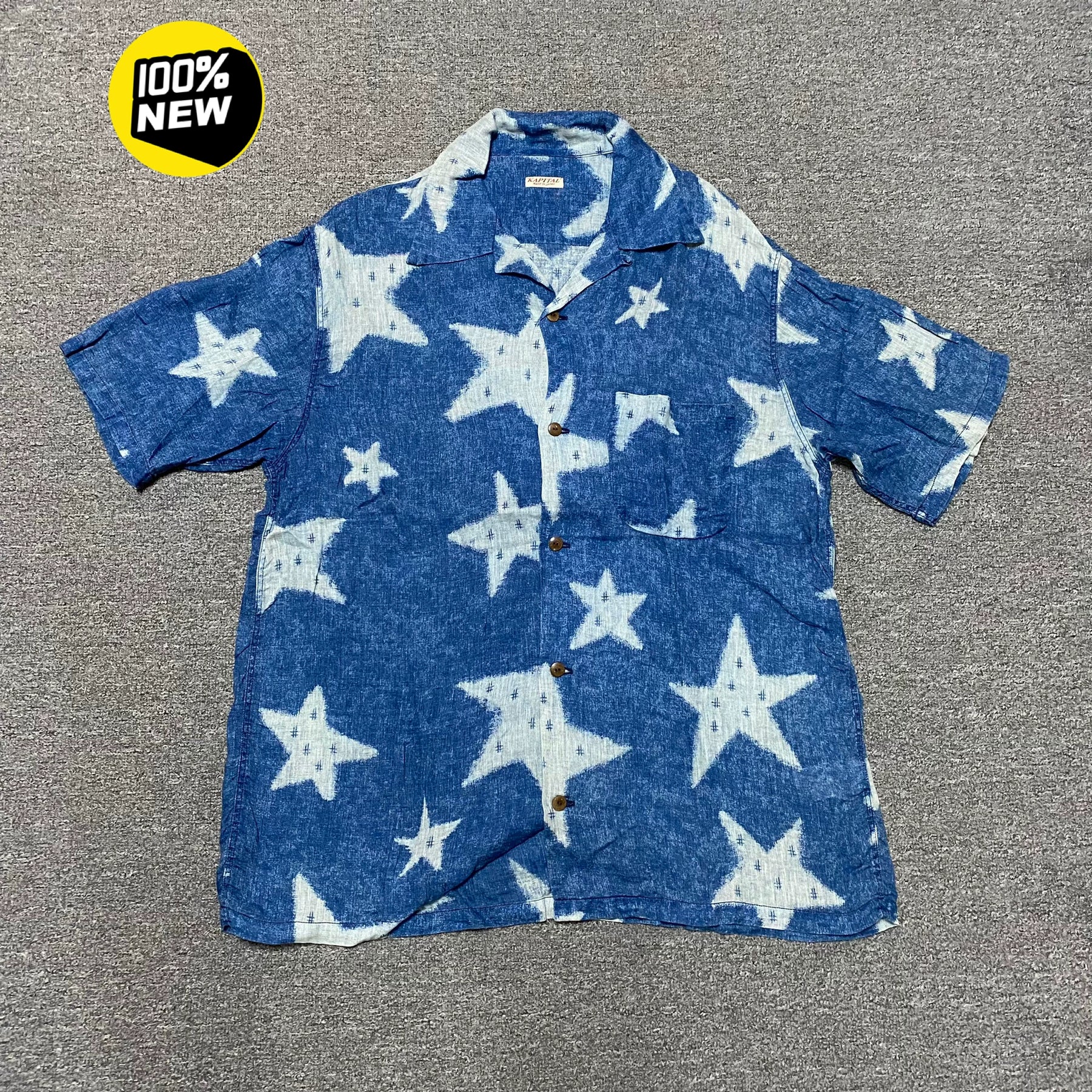 KAPITAL Star Washed Shirt