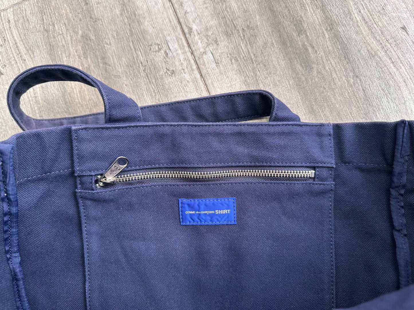 COMME DES GARCONS SHIRT TOTE BAG