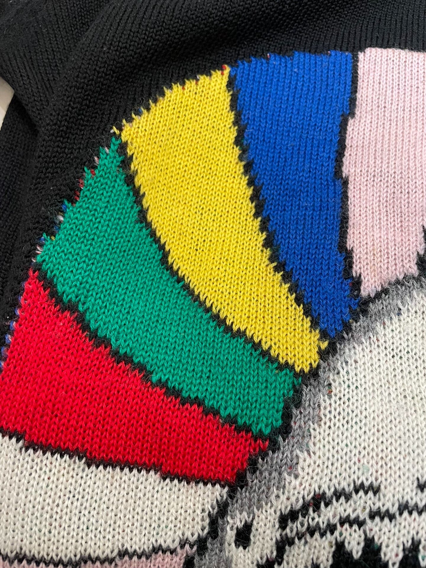 YSL Men's Wool Sweater in Gray