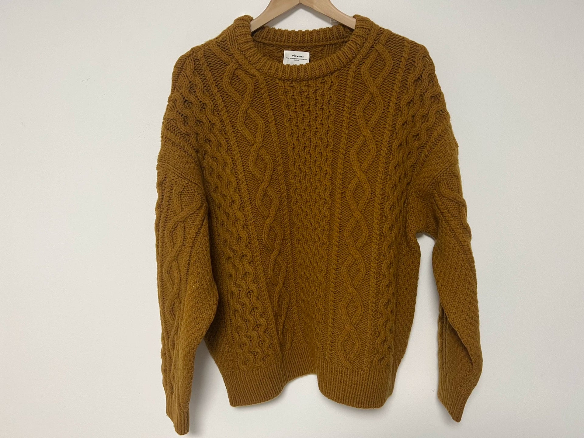 Visvim 21AW AMPLUS CREW KNIT Limited