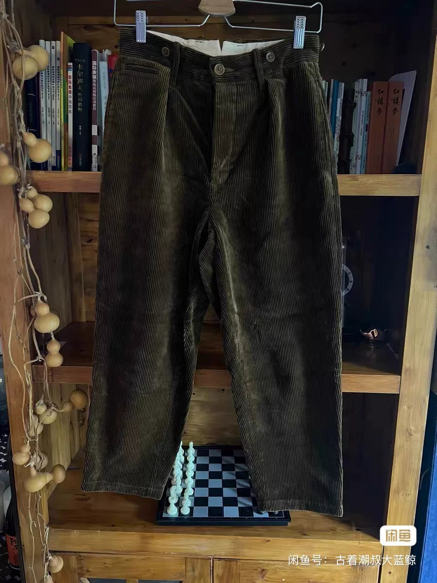 Nigel Cabourn Corduroy Strap Pants Size 28