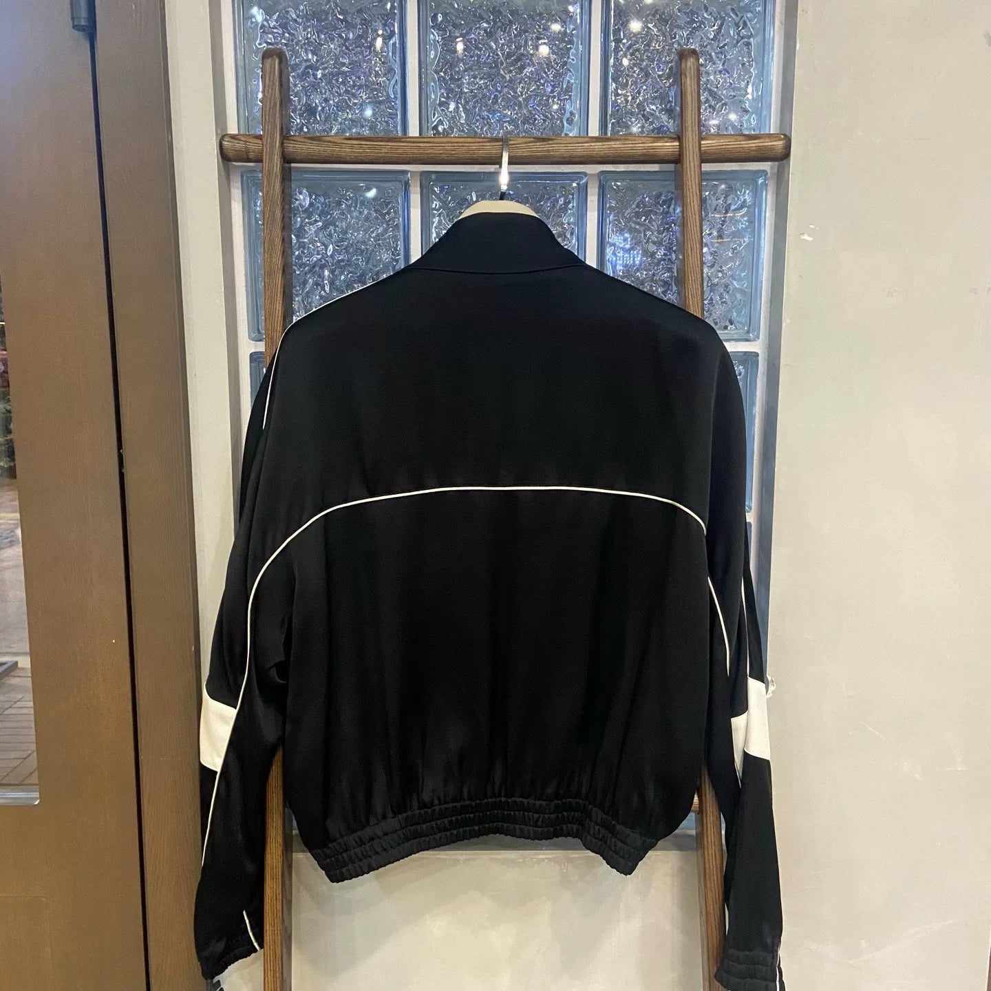 Saint Laurent FW23 Black White Trim Jacket