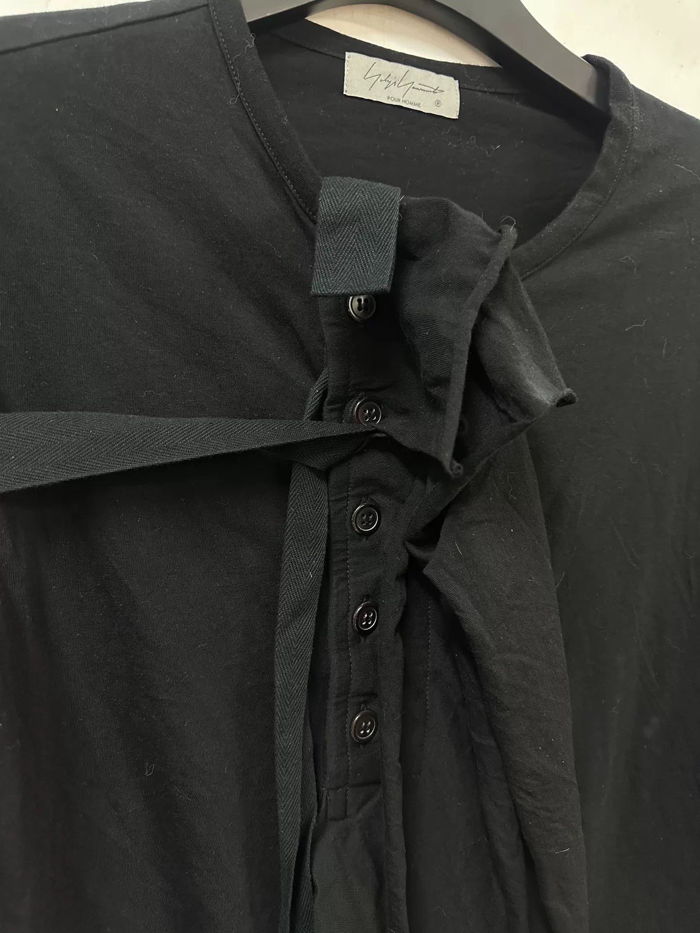 Yohji Yamamoto Long Sleeve Button Shirt