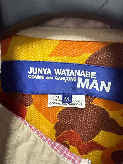 junya watanabe man casual patchwork jacket