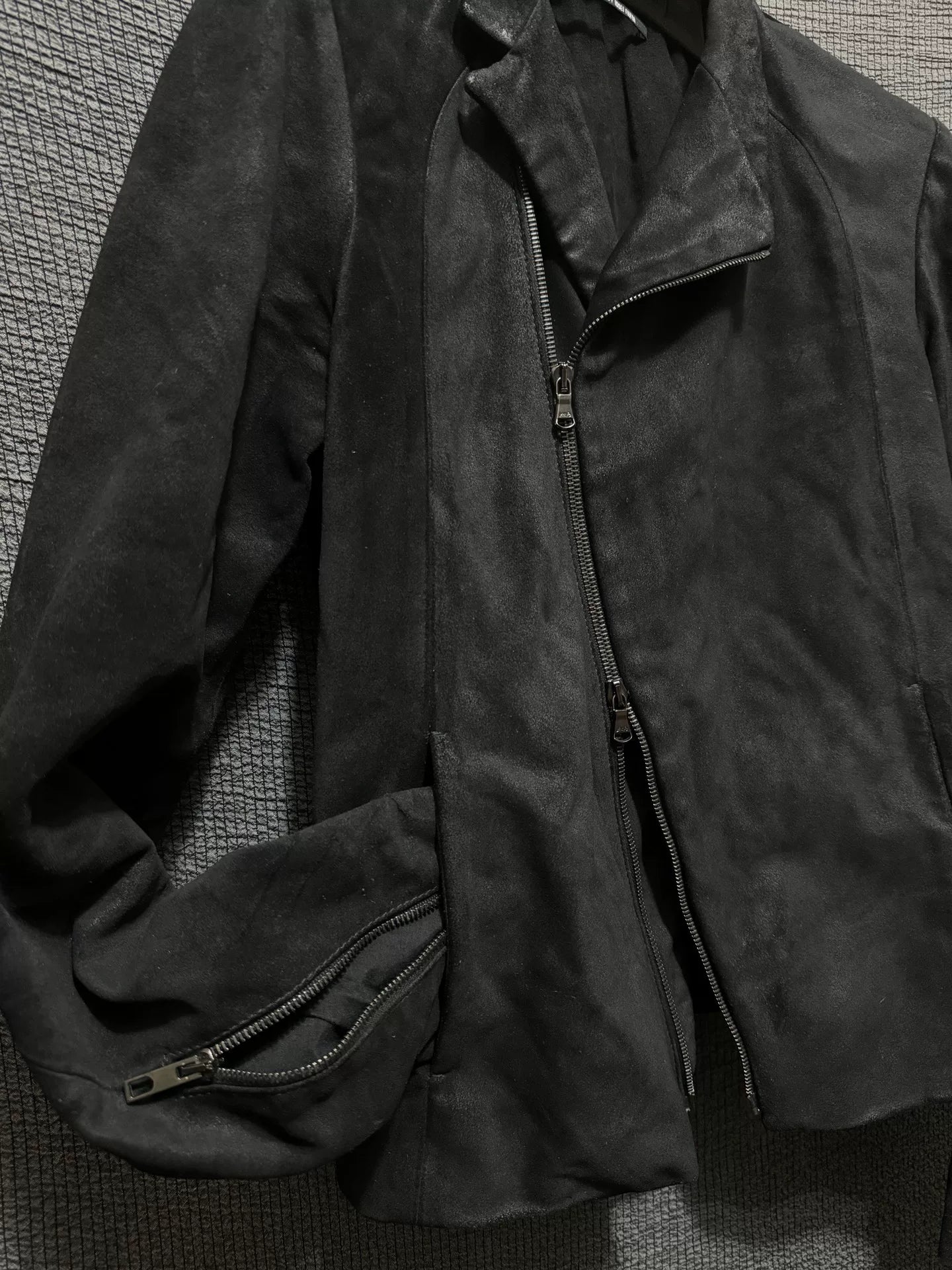 dark wizard leather jacket