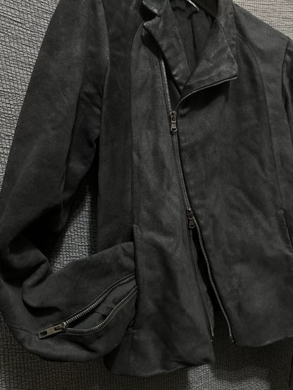dark wizard leather jacket