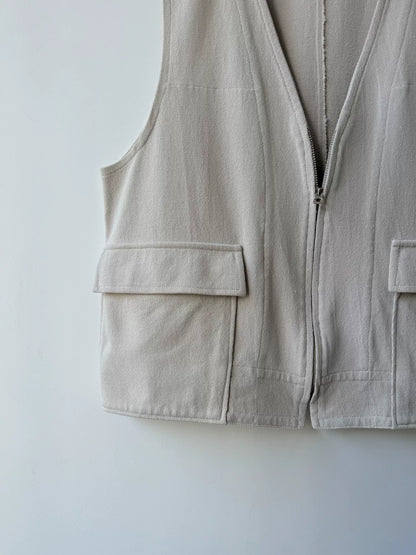 Yohji Yamamoto Y's Men’s Chain Collar Vest