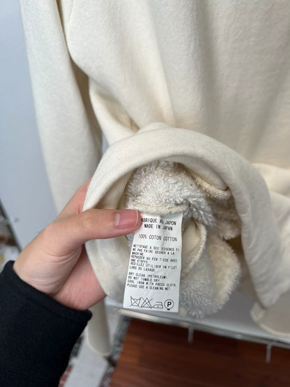 Yohji Yamamoto Long Sleeve Fleece Hoodie