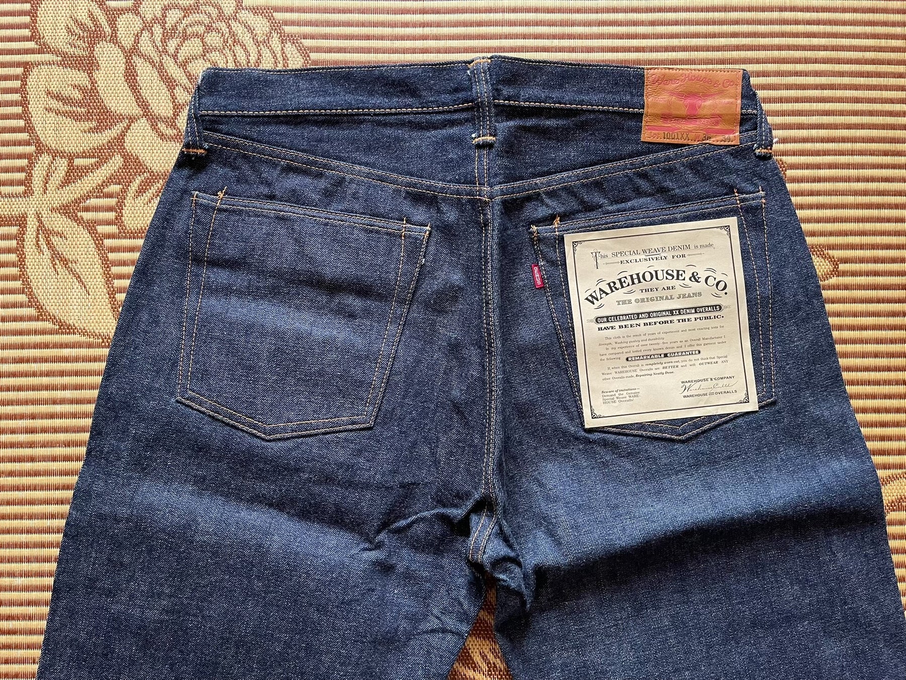 Warehouse 1001xx Acid Wash Jeans