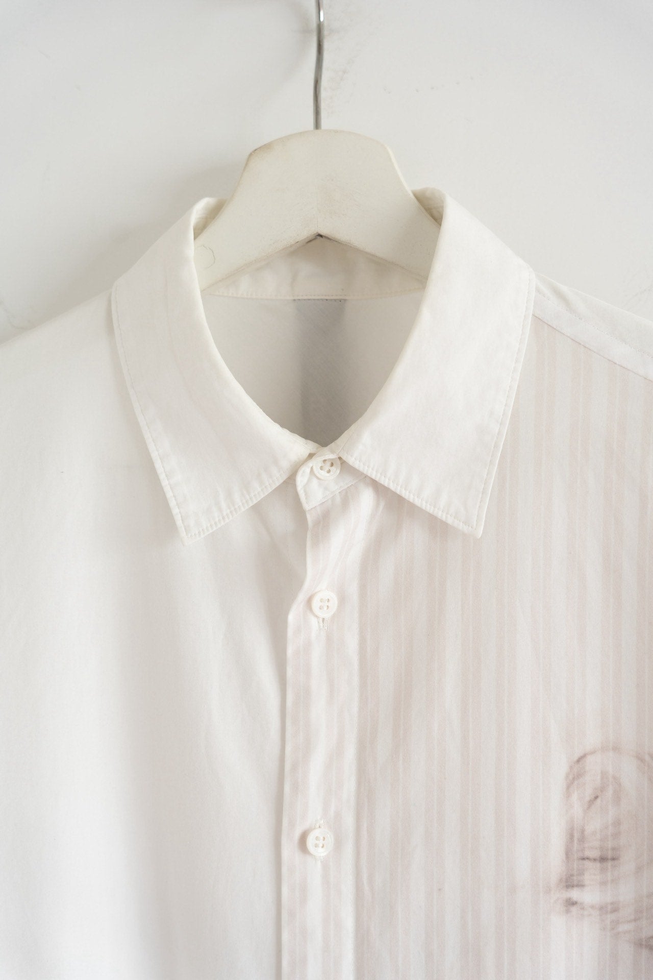 Yohji Yamamoto 19AW Marilyn Portrait White Shirt