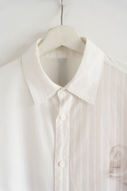Yohji Yamamoto 19AW Marilyn Portrait White Shirt
