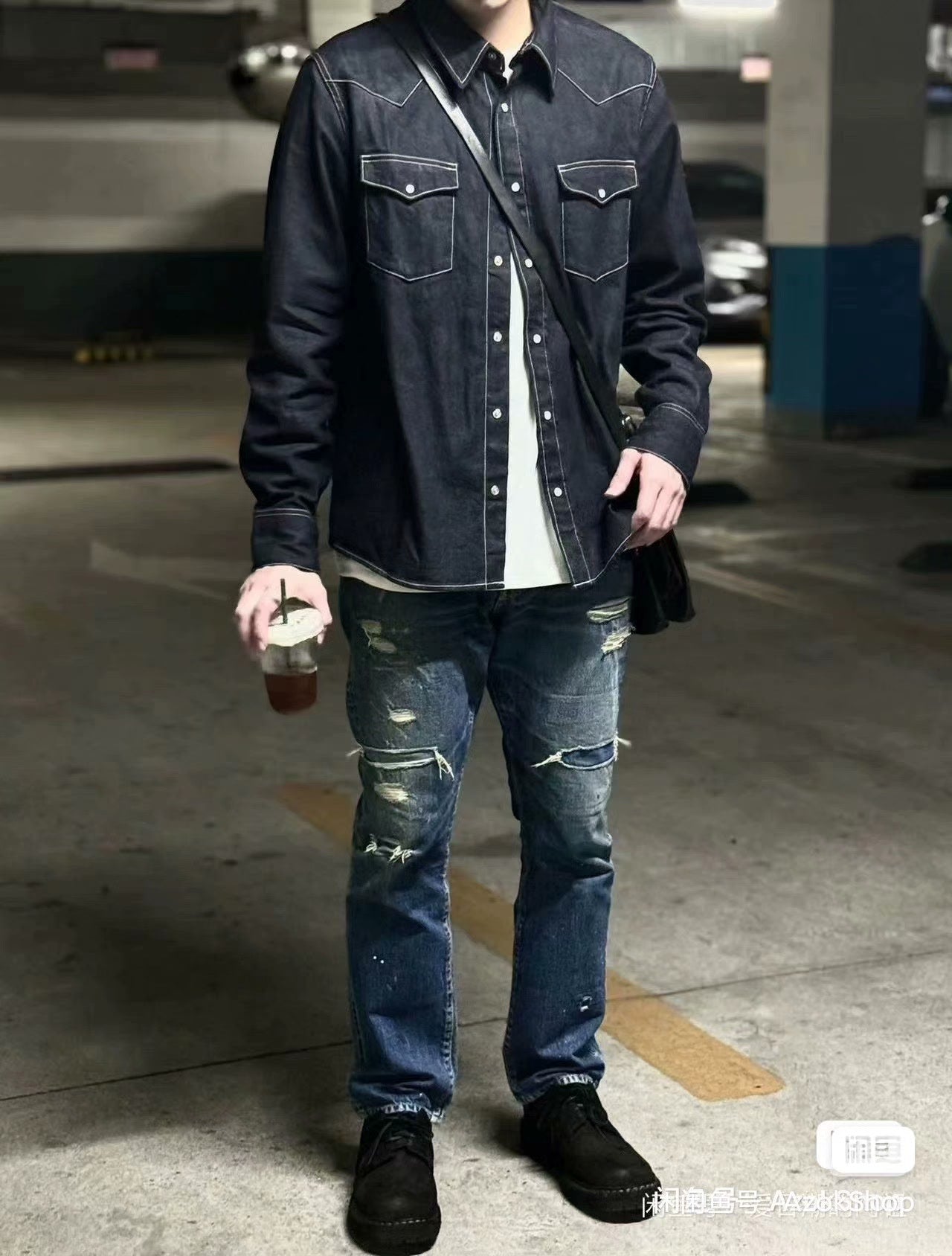 Visvim Dry4 Social Sculpture Denim