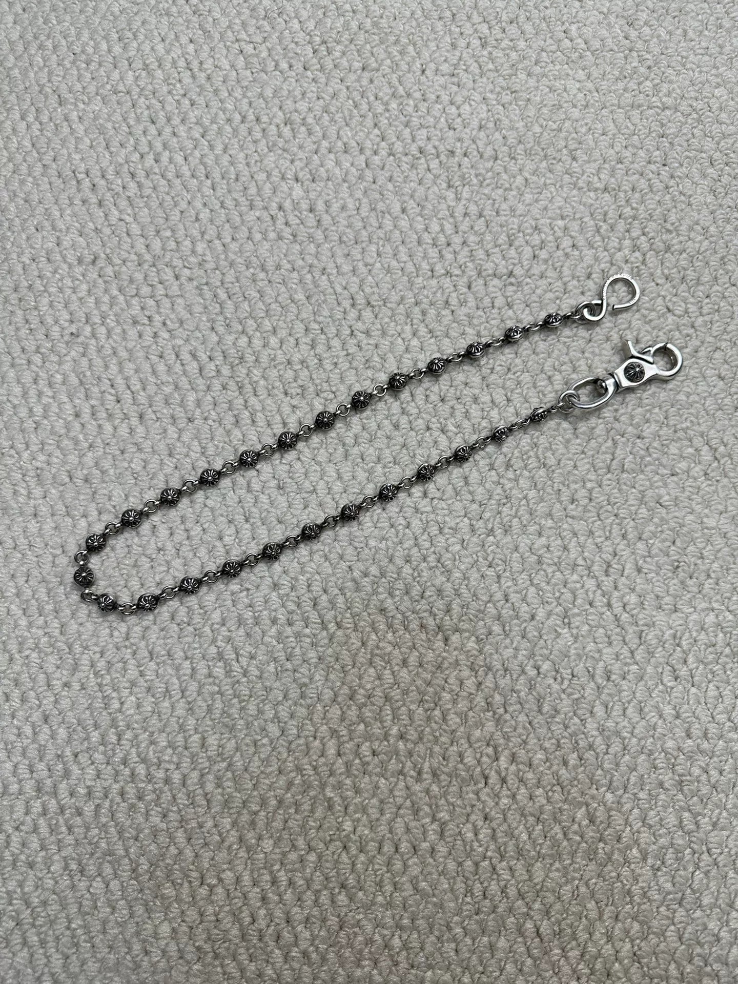 Chrome Hearts Cross Ball Lobster Clasp Chain