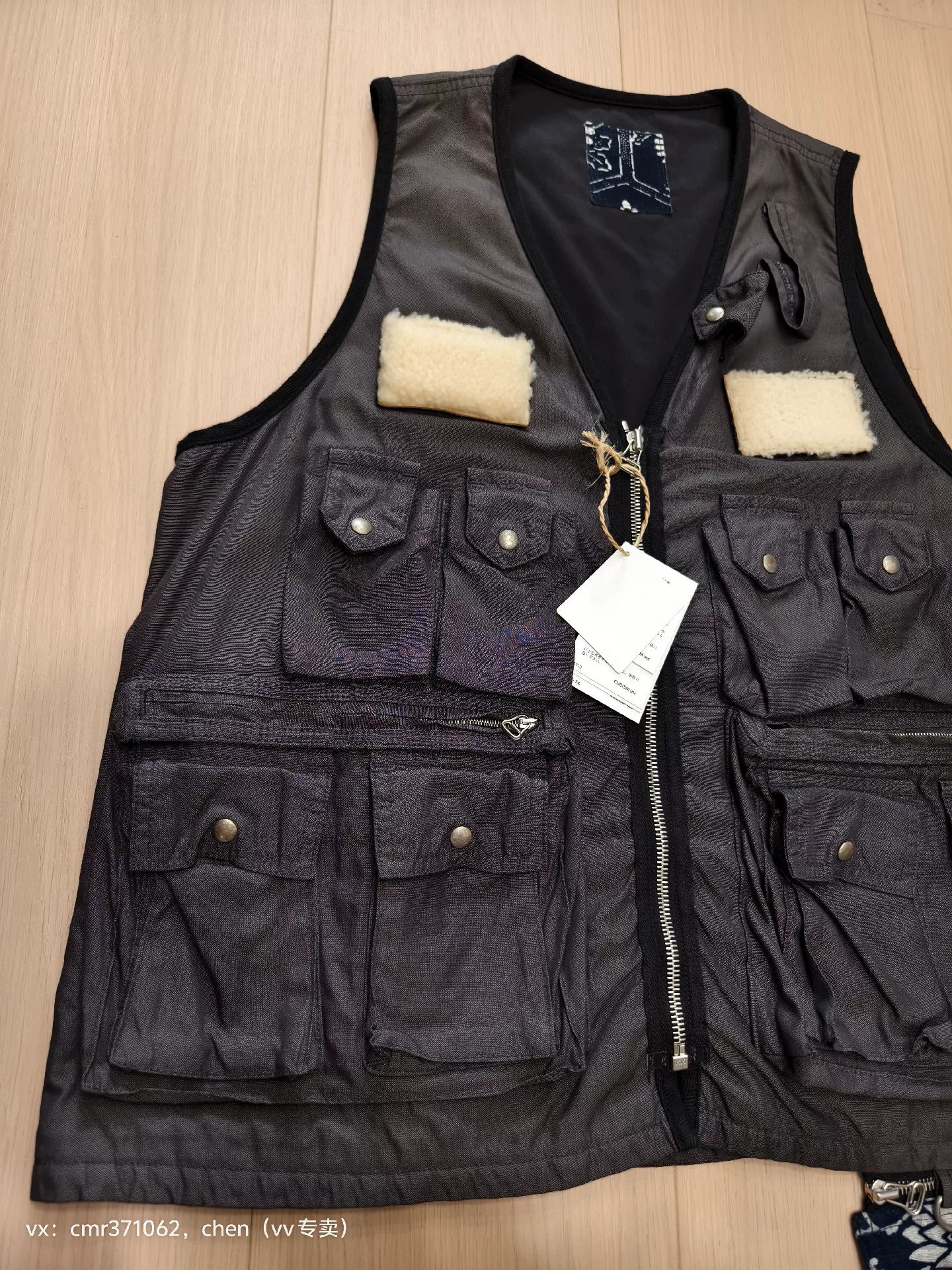 visvim 20 ict fisherman vest