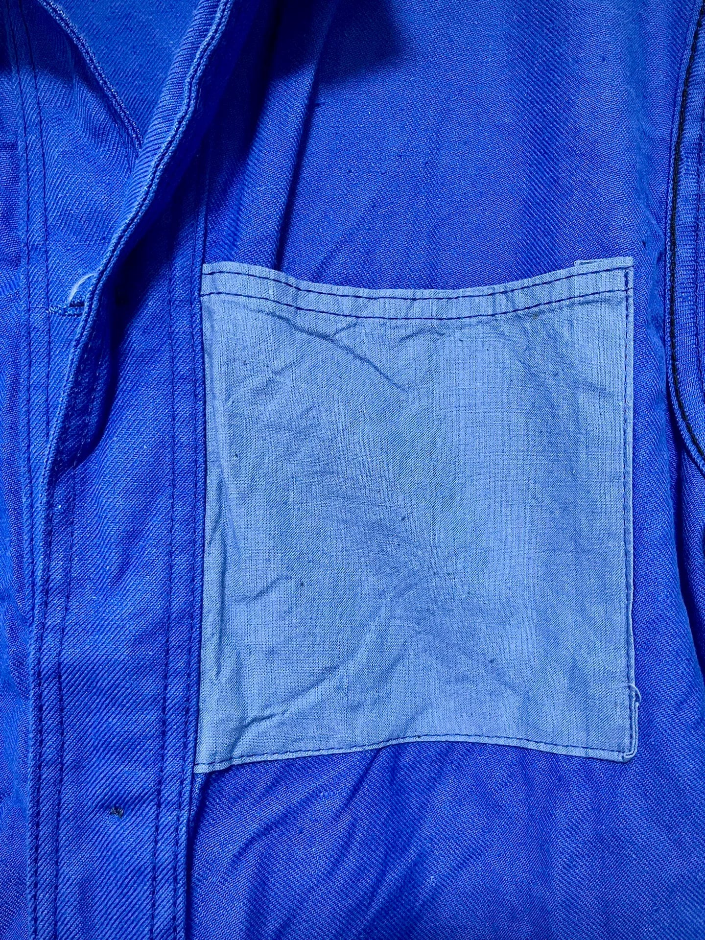 Vintage French Klein Blue Workwear