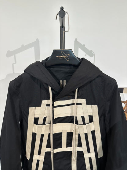 Rick Owens Drkshdw Mid-Length Hooded Parka XS