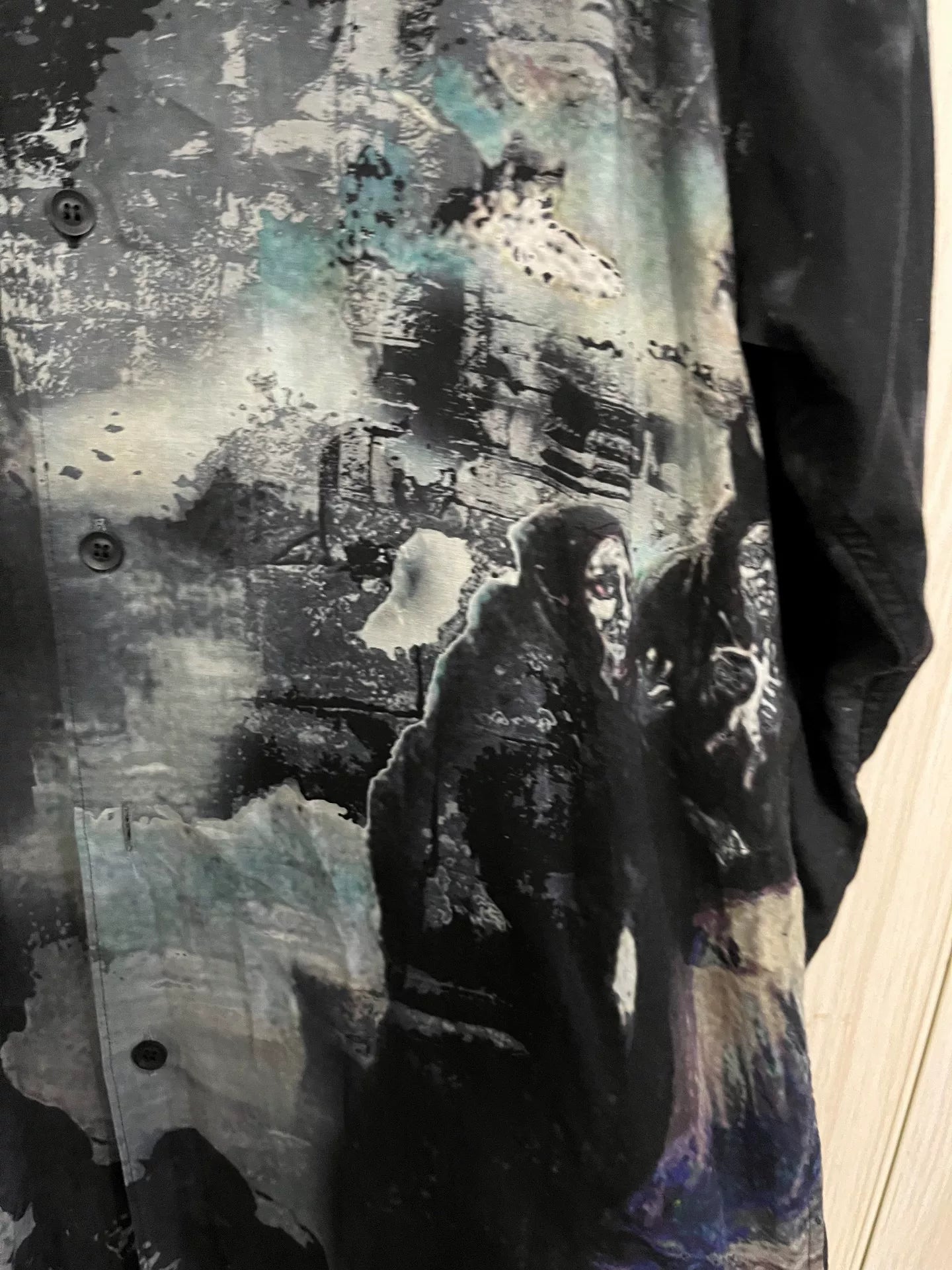 Yohji Yamamoto Oil Painting Shirt