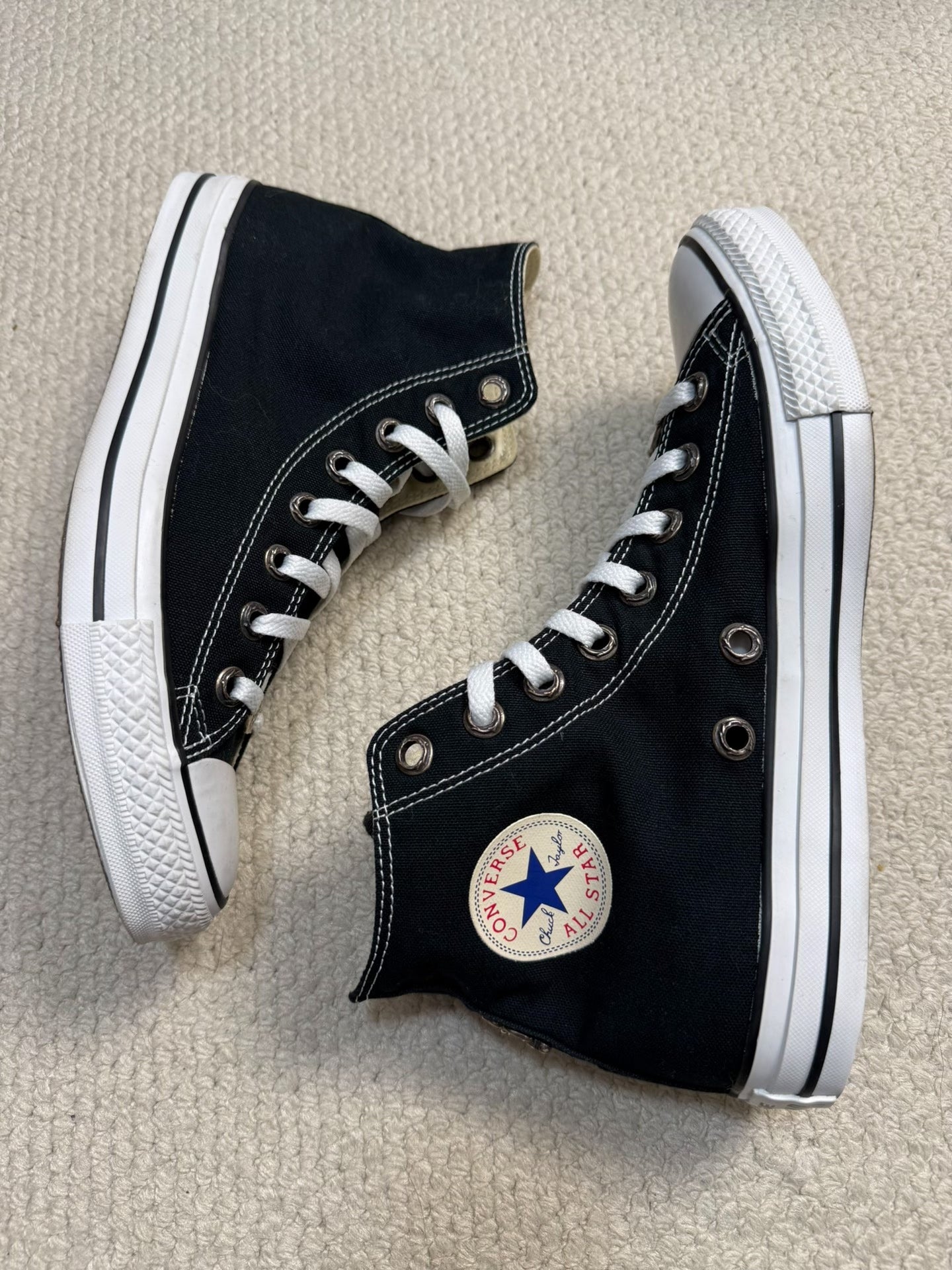 Chrome Hearts Converse Cross Patch Canvas