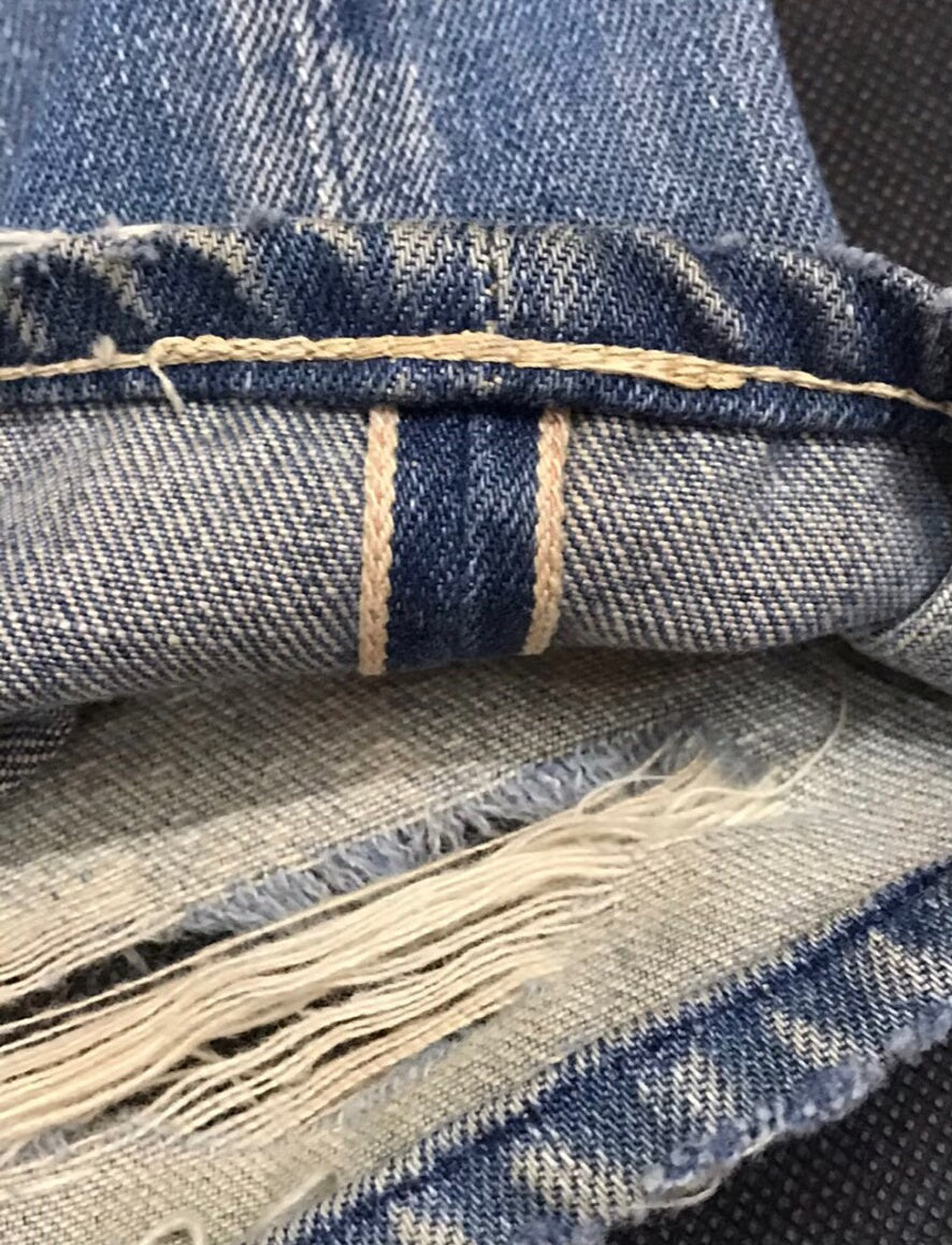 levis lvc 66501-0073 jeans with red ear