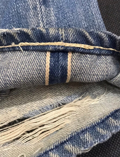 levis lvc 66501-0073 jeans with red ear