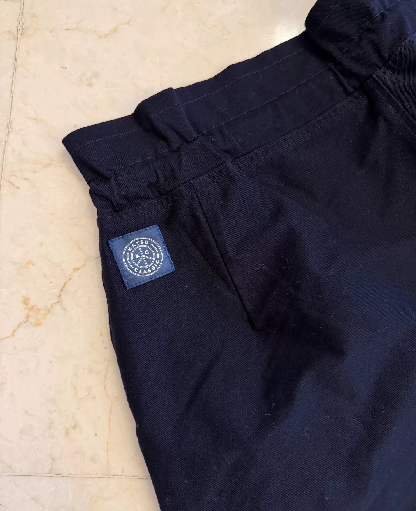 PORTER CLASSIC High-Waist Baggy Casual Pants
