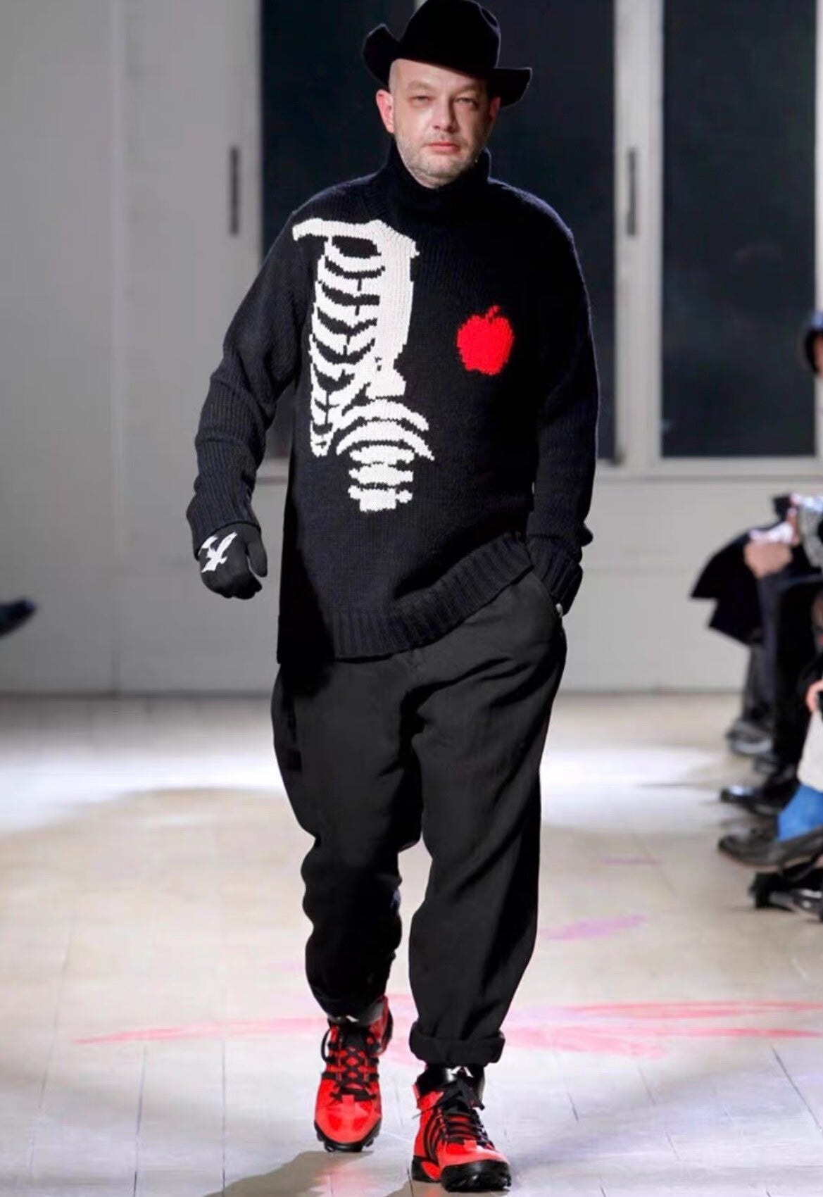 Yohji Yamamoto 11aw Apple Skeleton Sweater