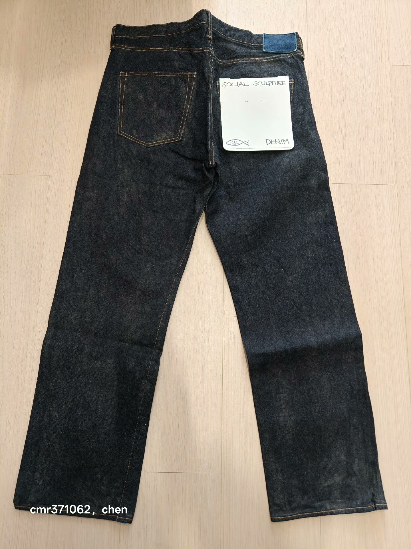 VISVIM RAW MUD OD Denim