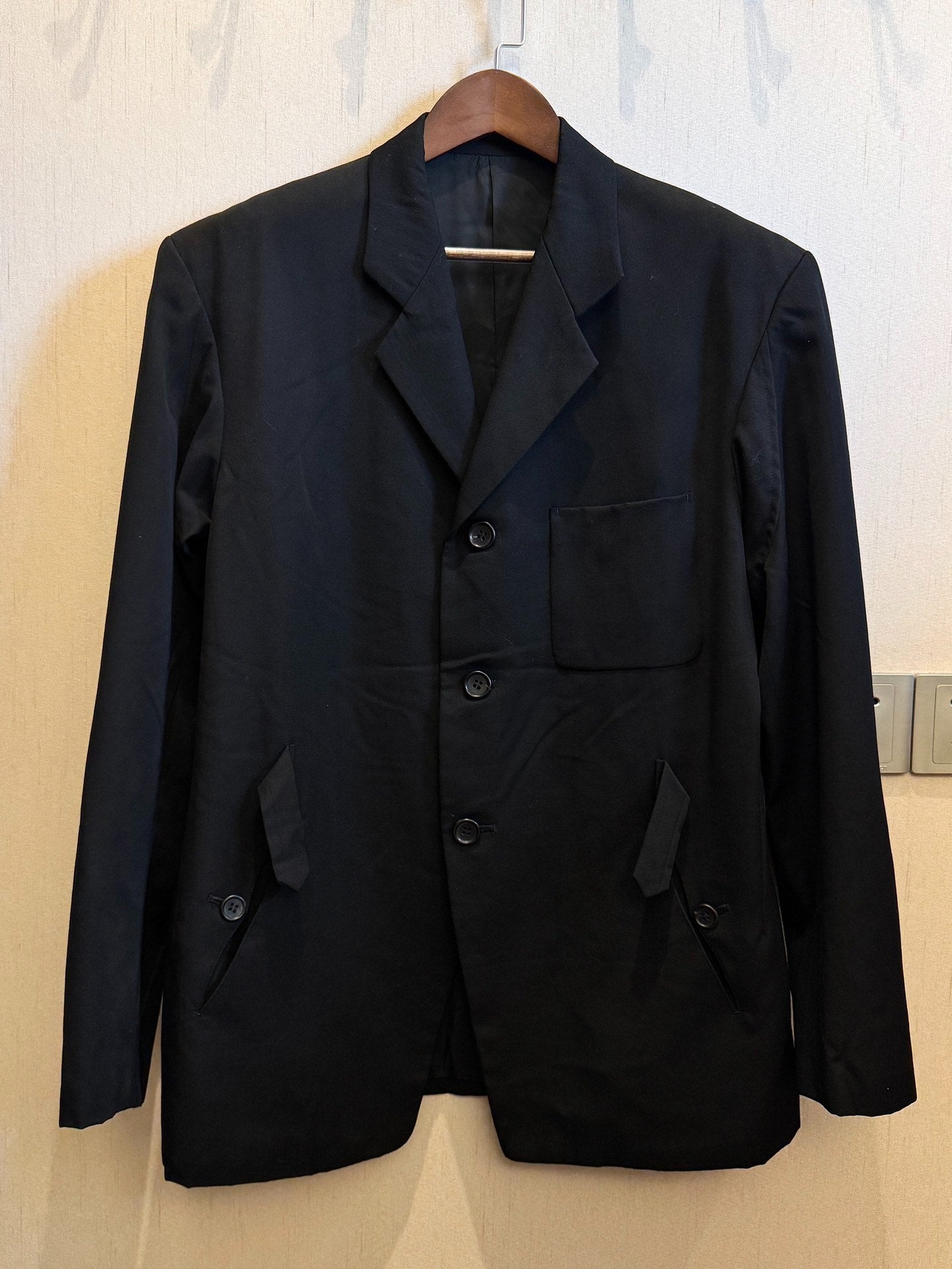 Yohji Yamamoto 89AW Waist Buckle Blazer