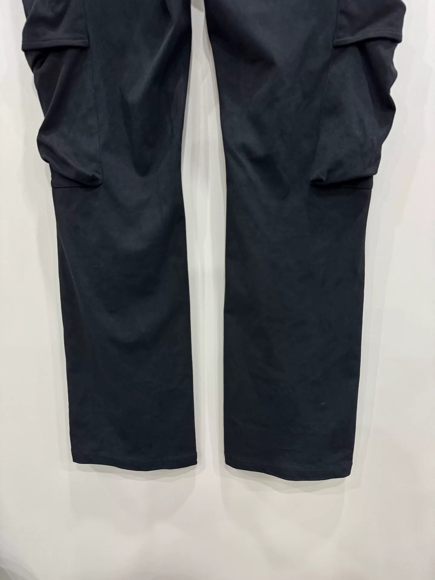 gallianolandor suede pocket cargo pants