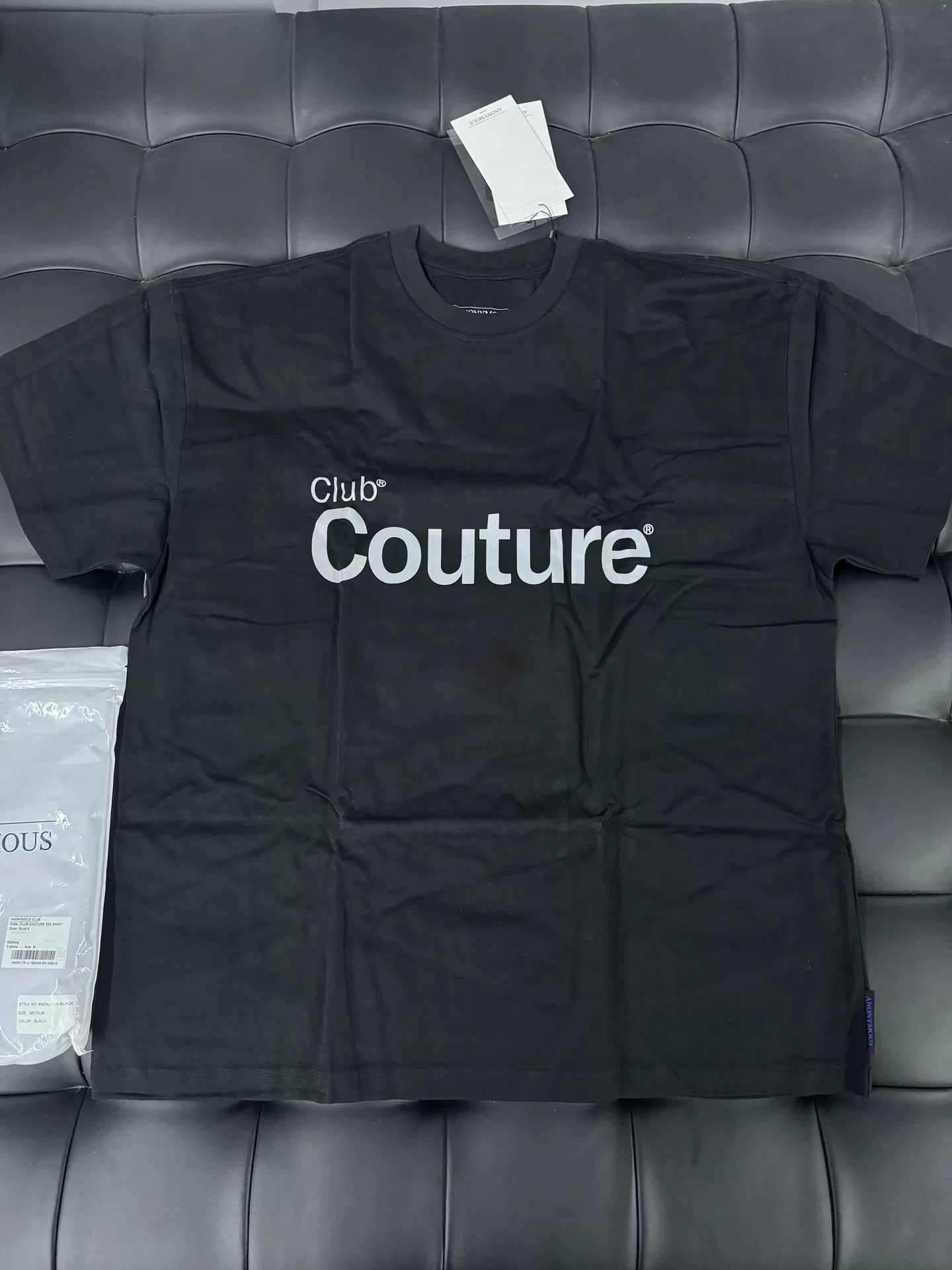 Anonymous Club FW22 3M Couture Tee