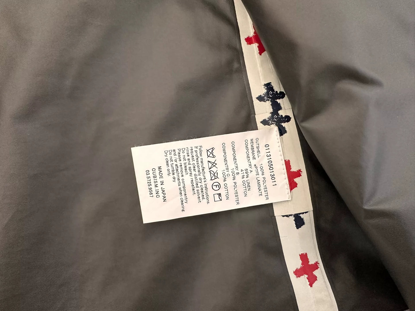visvim pfd jacket 2.5l gore-tex