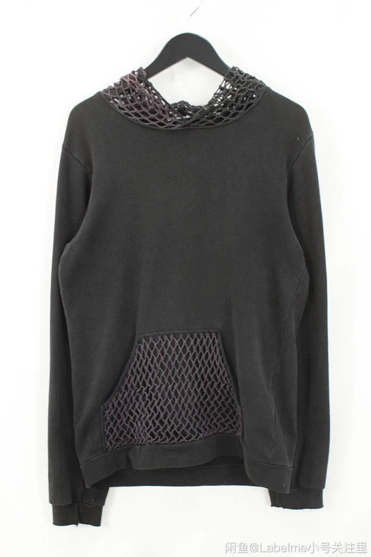 raf simons 2003 mesh pullover hoodie