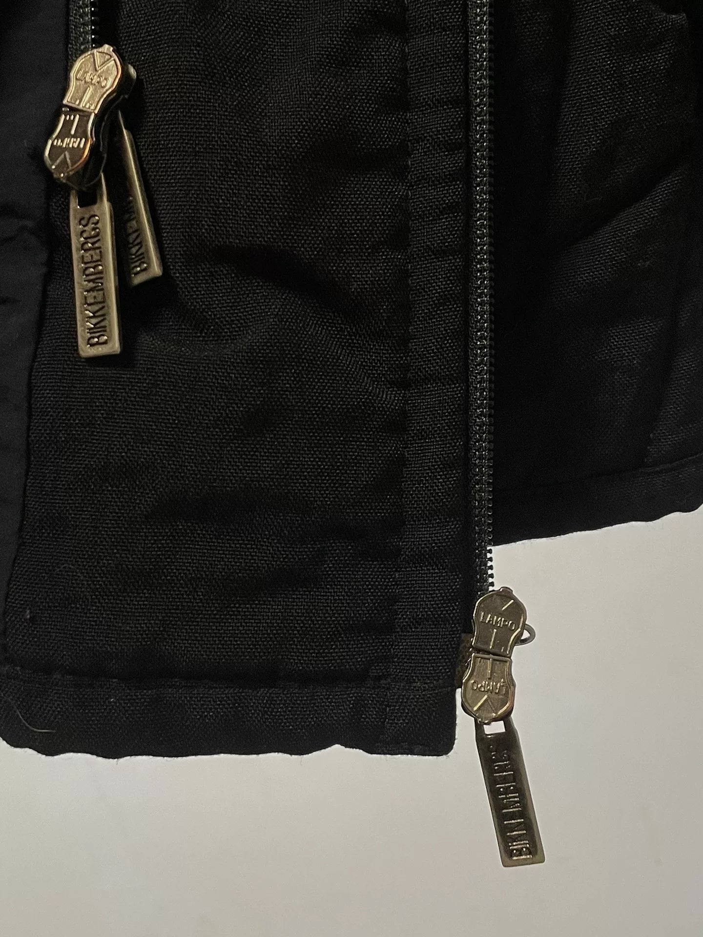 dirk bikkembergs 90s double zip jacket