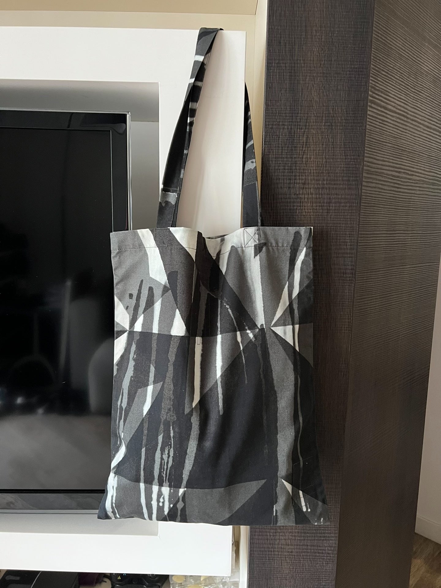 Rick Owens Portrait Patch Graffiti Bag