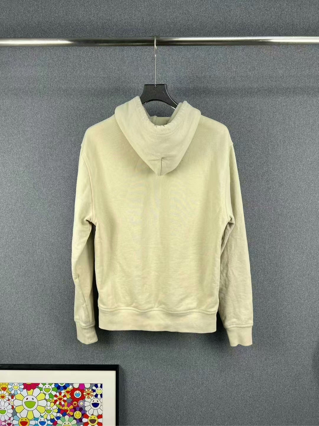burberry plaid hoodie with logo patch