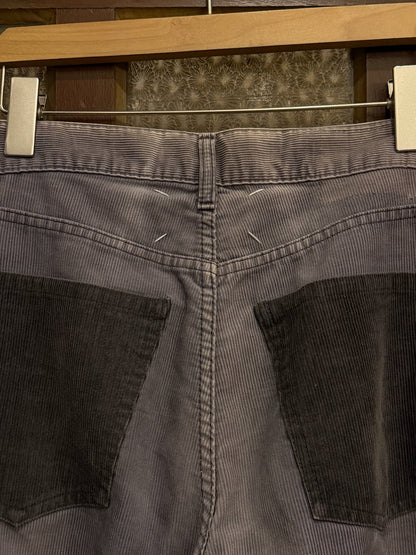 artisanal cotton denim pants by margiela