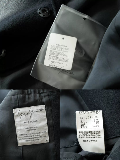 Yohji Yamamoto Button-Up Jacket with Dark Buttons