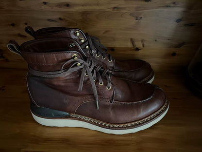visvim armiger kngr folk kangaroo leather boots