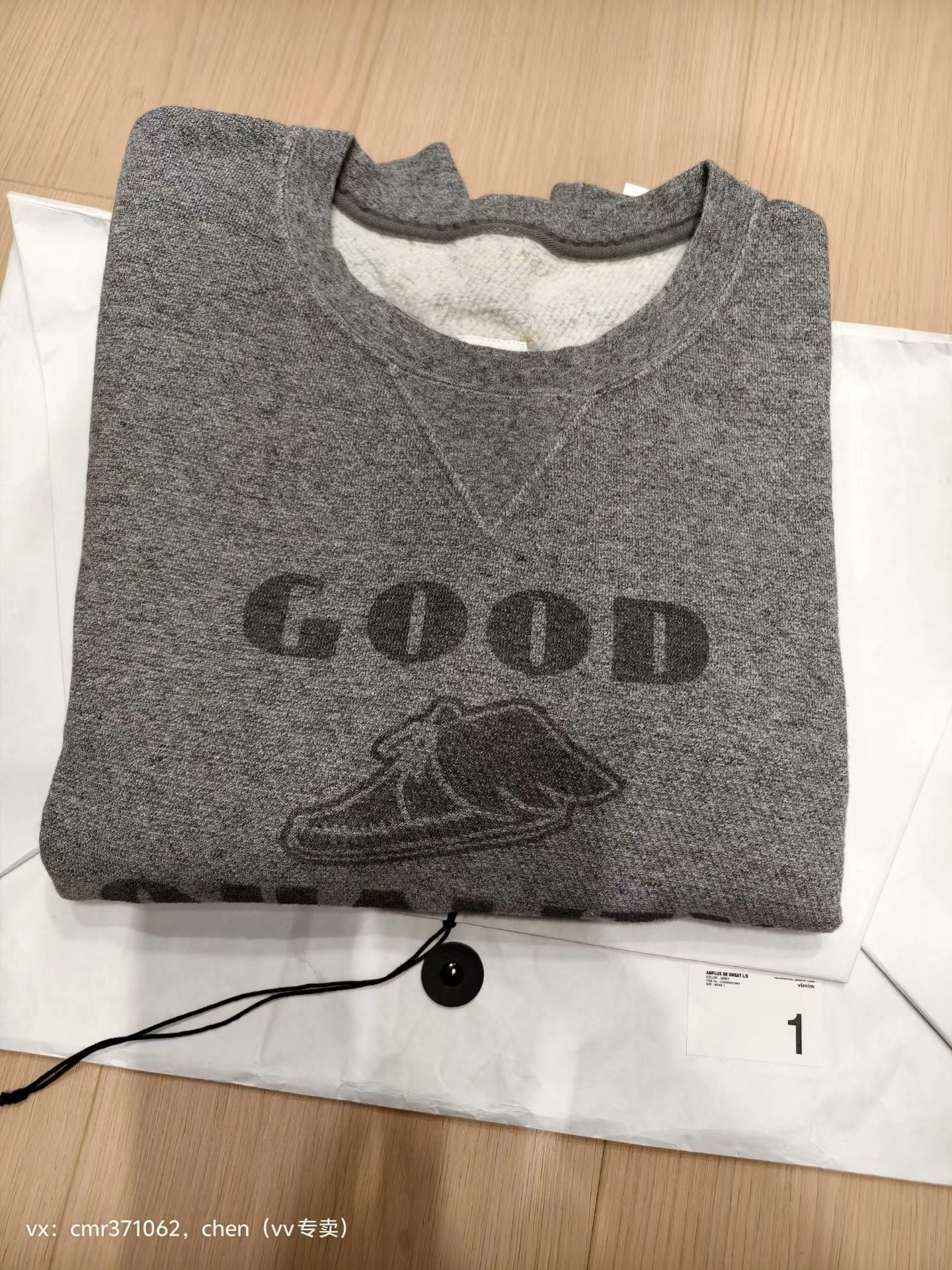 VISVIM 22SS AMPLUS SB SWEAT L/S