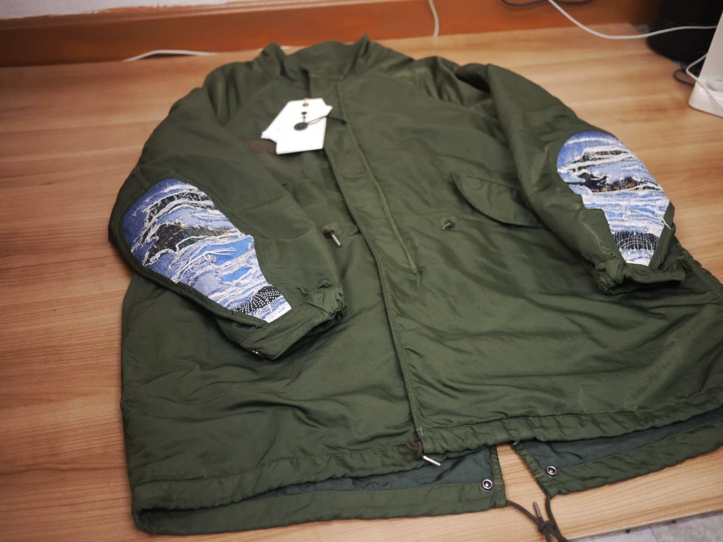 visvim ict six five fishtail parka m51