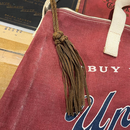 RRL Tassel Canvas Crossbody Bag