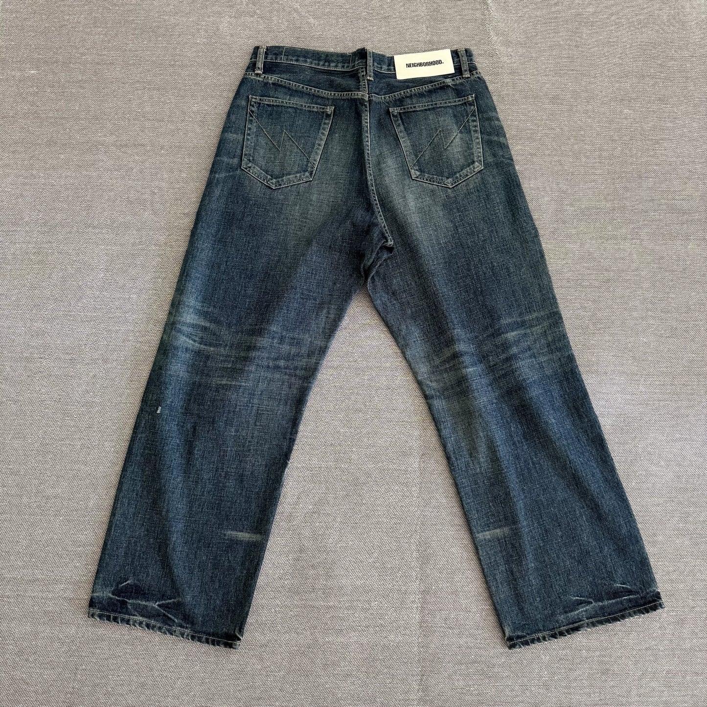 Neighborhood 24ss基础水洗牛仔裤