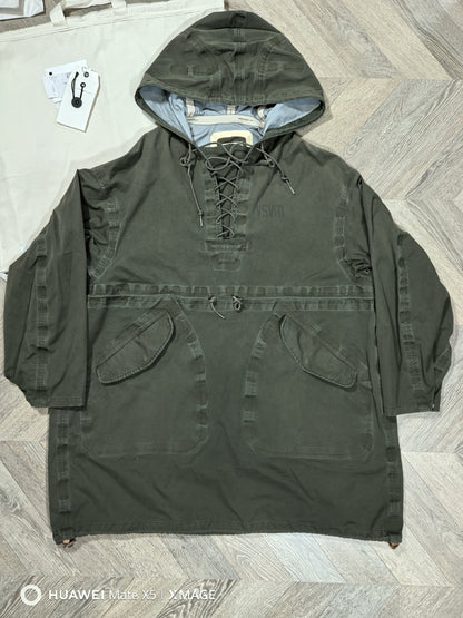 visvim chinook poncho in waterproof material