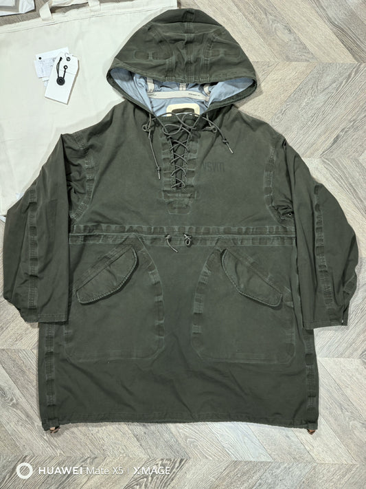 visvim chinook poncho in waterproof material