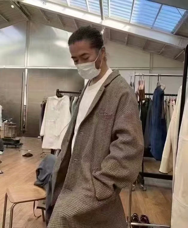 VISVIM 21AW HAMMONS COAT TWEED
